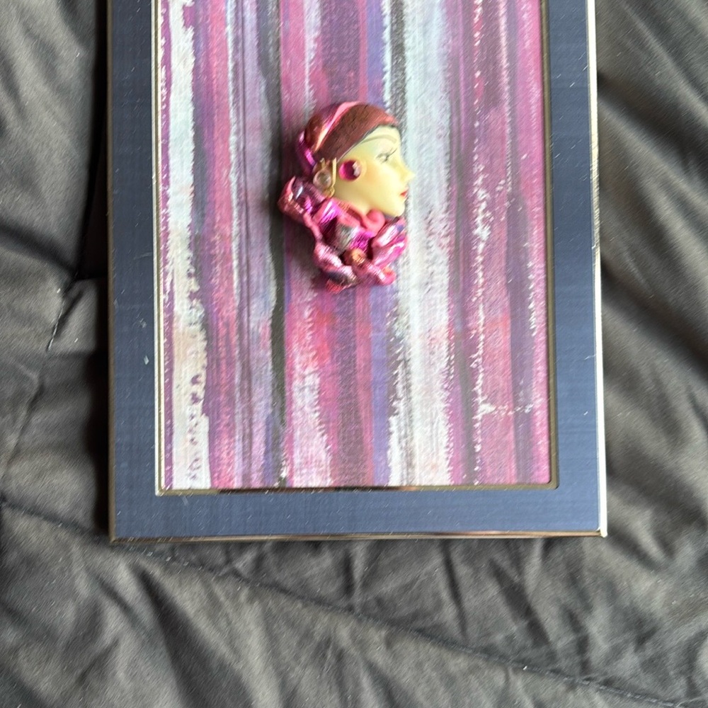 Elegant Pink and Purple Wall Art